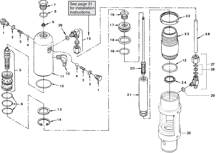 PowrLiner 8900XLT Hydraulic Motor